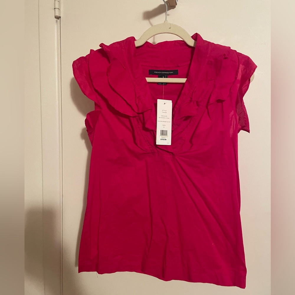 French connection cotton top.